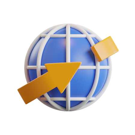 Browser  3D Icon