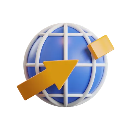 Browser  3D Icon