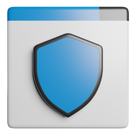Browser  3D Icon