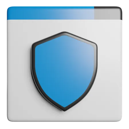 Browser  3D Icon