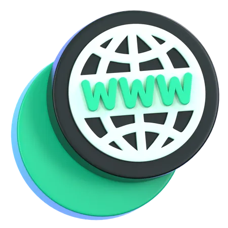 Browser  3D Icon