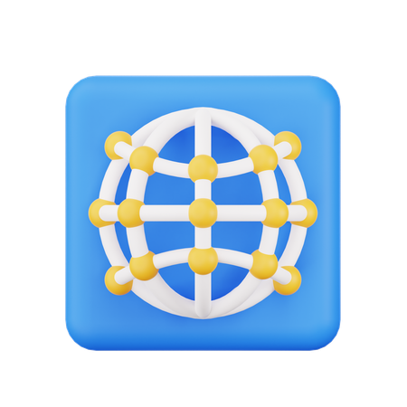 Browser  3D Icon