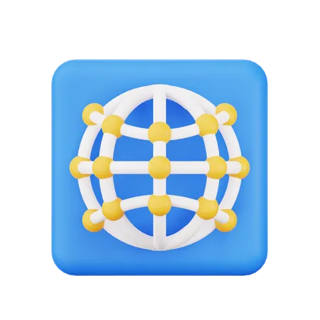 Browser  3D Icon