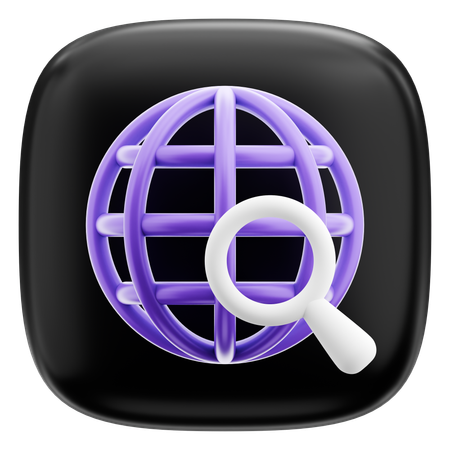 Browser  3D Icon