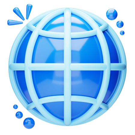 Browser  3D Icon