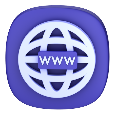 Browser  3D Icon