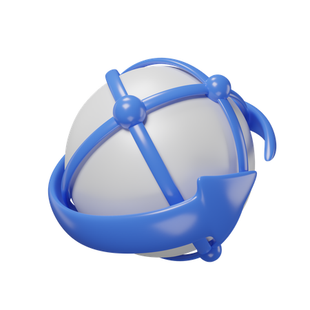 Browser  3D Icon