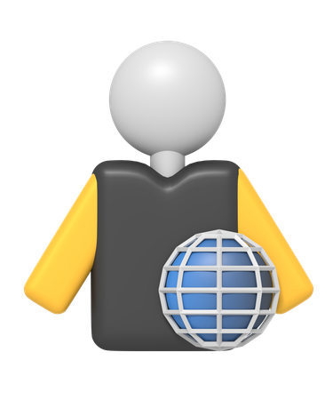 Browserbenutzer  3D Icon