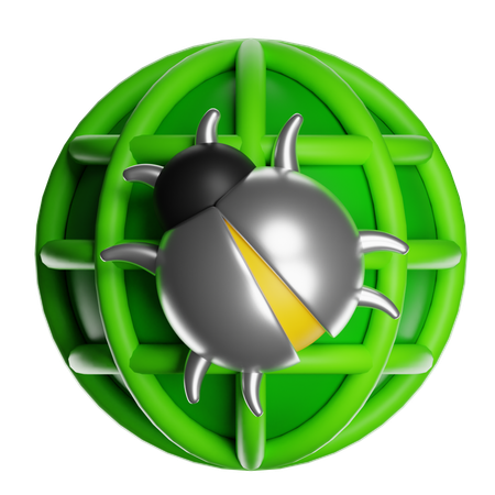 Browser Bug  3D Icon