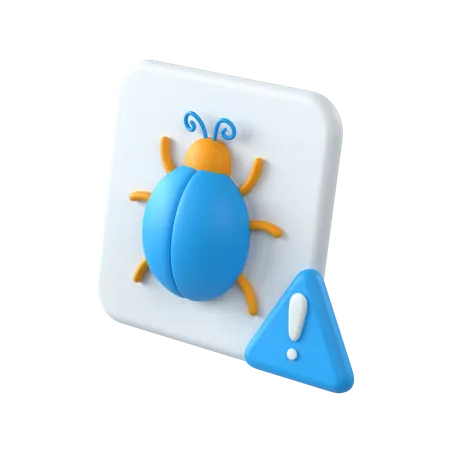 Browser Bug  3D Icon
