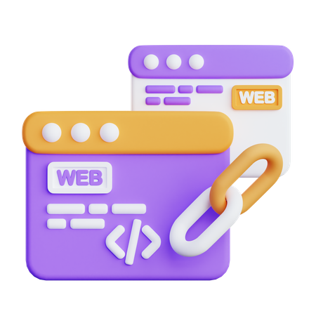 Browser Link  3D Icon