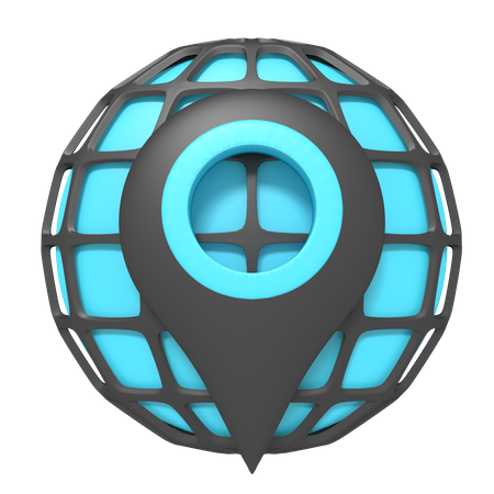Browser Location  3D Icon