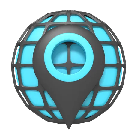 Browser Location  3D Icon