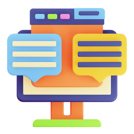 Browsermeldung  3D Icon