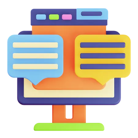 Browsermeldung  3D Icon