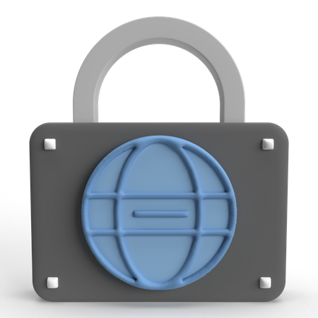 Browser Padlock  3D Icon