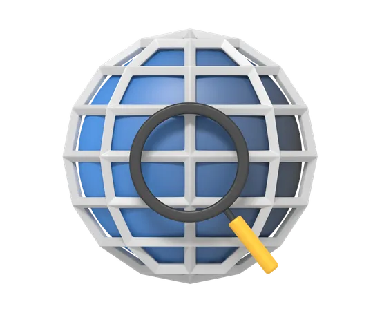 Browser Search  3D Icon