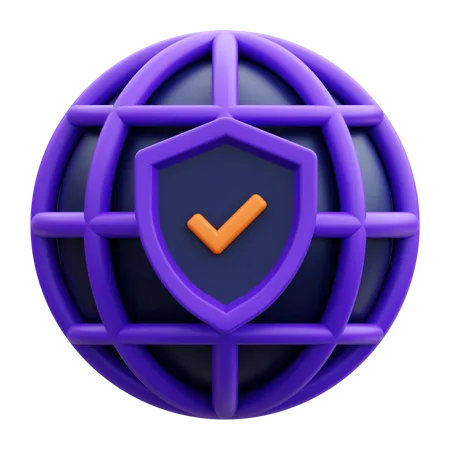 Browser Security  3D Icon