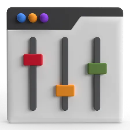 Browser Setting  3D Icon