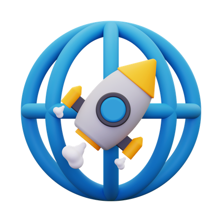 Browser Speed  3D Icon