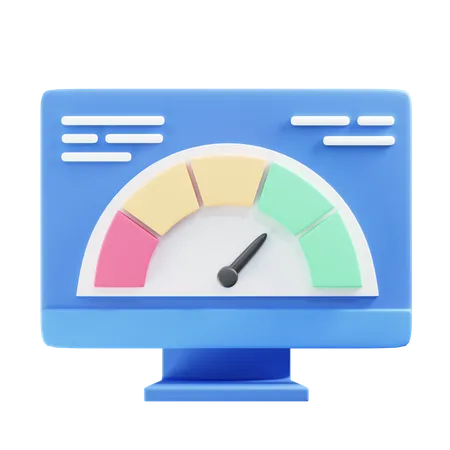 Browser Speed  3D Icon