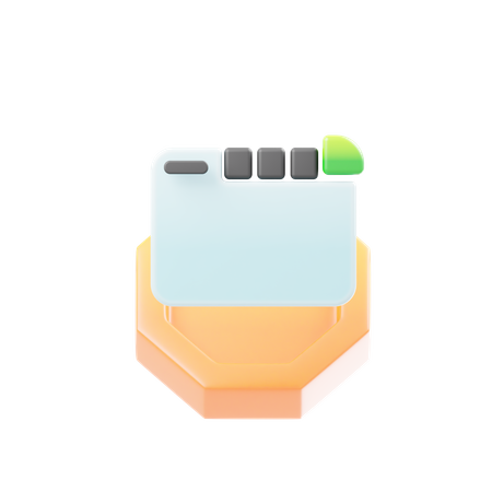 Browser Tab  3D Icon