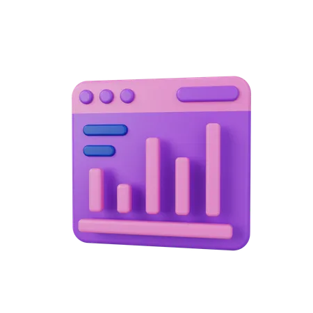 Browser Traffic  3D Icon