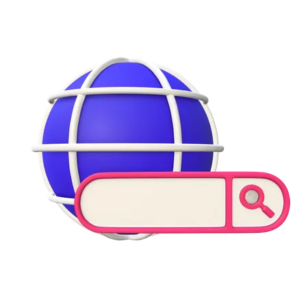 Browsersuche  3D Icon