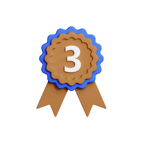 Brozone Badge  3D Icon