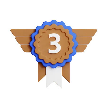 Brozone Badge  3D Icon