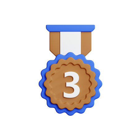 Brozone Medal  3D Icon