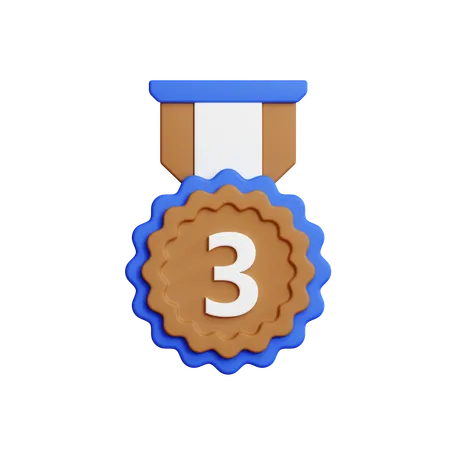Brozone Medal  3D Icon