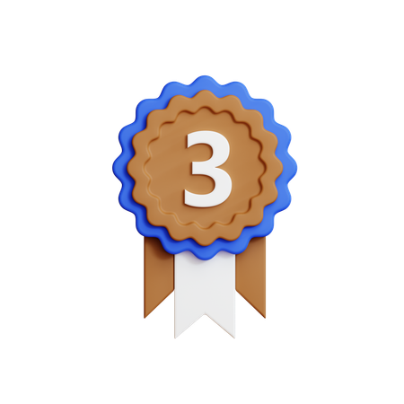 Brozone Medal  3D Icon