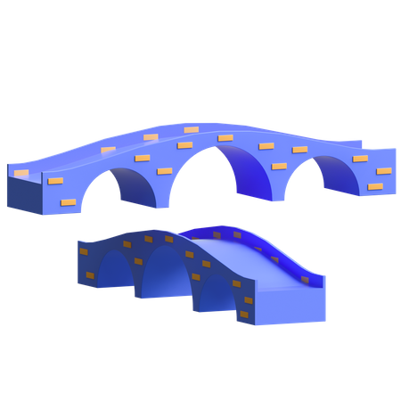 Brücke  3D Illustration