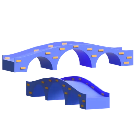 Brücke  3D Illustration