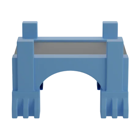 Brücke  3D Illustration