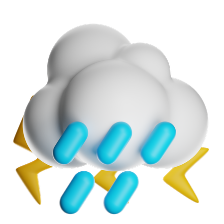 Arrosant de tonnerre  3D Icon