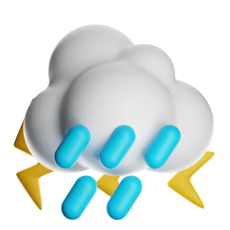 Arrosant de tonnerre  3D Icon