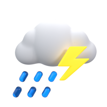 Arrosant de tonnerre  3D Icon