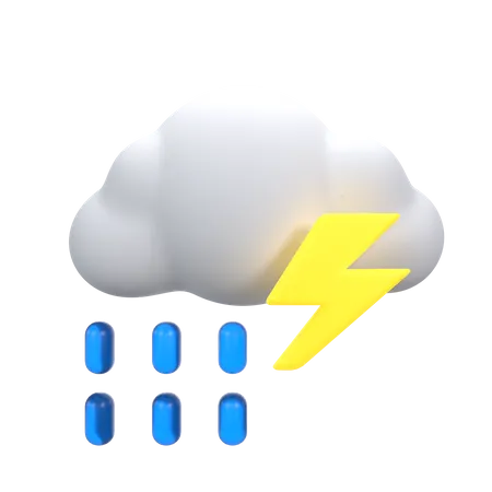 Arrosant de tonnerre  3D Icon