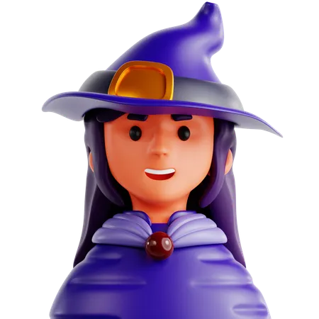 Bruja  3D Icon