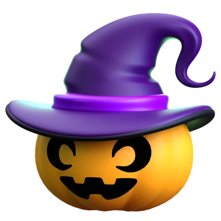 Bruja calabaza  3D Icon