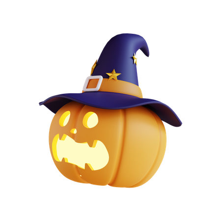 Bruja calabaza  3D Icon