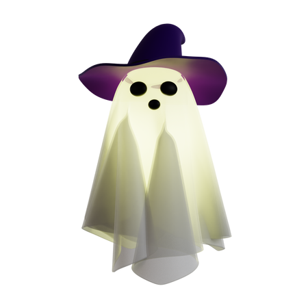 Fantasma bruja  3D Icon