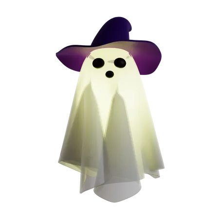 Fantasma bruja  3D Icon