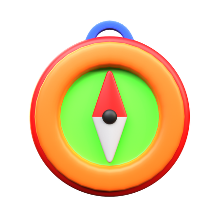 Brújula  3D Icon