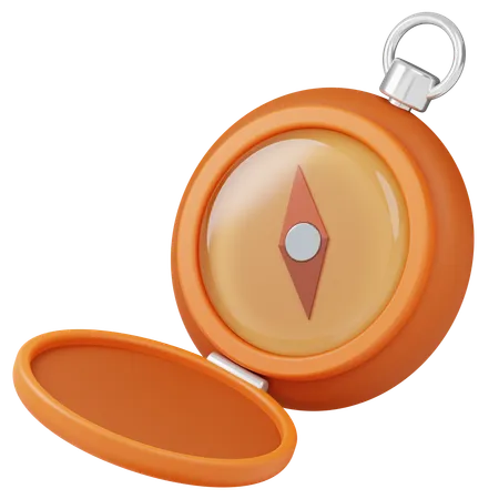 Brújula  3D Icon