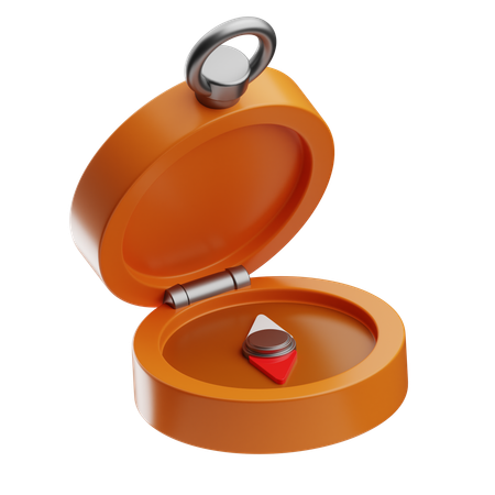 Brújula  3D Icon