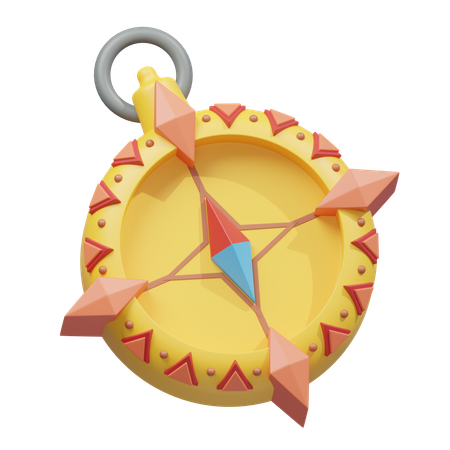 Brújula  3D Icon