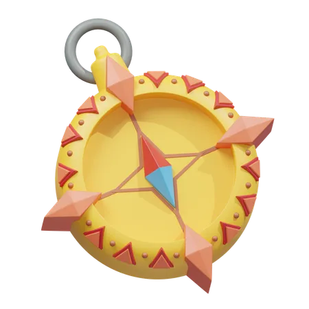 Brújula  3D Icon